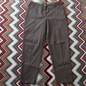 Dolce & Gabbana Women's Stretch Brown Trouser Pant Size 28